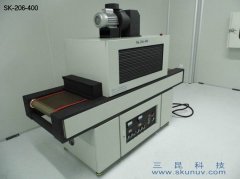 多點(diǎn)觸控顯示屏PLC水膠固化用UV固化機SK-206-400